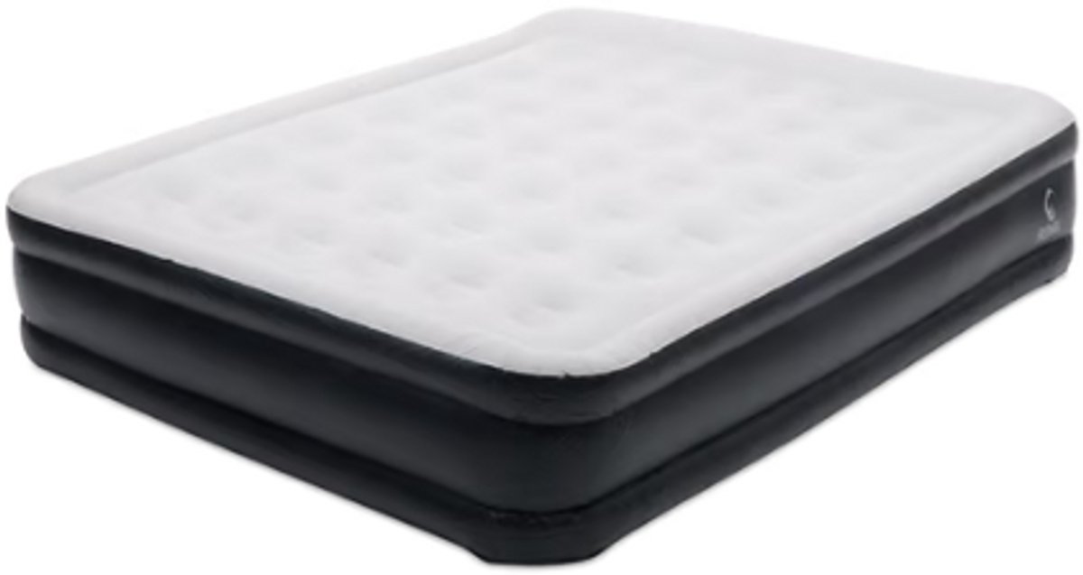 Froyak 2-persoons luchtbed 200 x 155 x 45 cm - Inclusief Ingebouwde Pomp