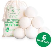 Balles de séchage Mr. Green Mind 100 % laine, durables, réutilisables et économes en Énergie– Set de 6 – Alternative naturelle à l'adoucissant