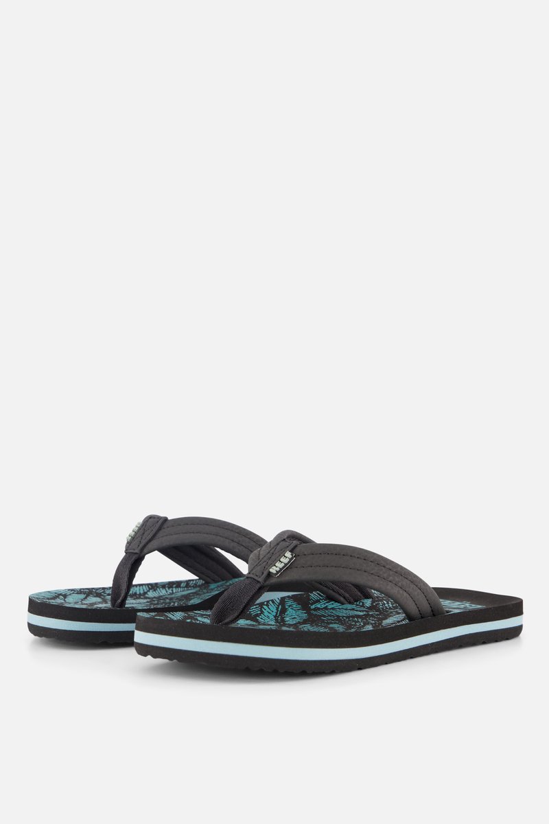 Reef Kids Ahi Aquifer Palm Jongens Slippers Blauw