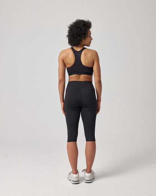 SNOCKS Capri Leggings Dames - 3/4 Sport Legging - High Waist Sportbroek - 4-Way Stretch - Verborgen Sleutelvak - Sneldrogend