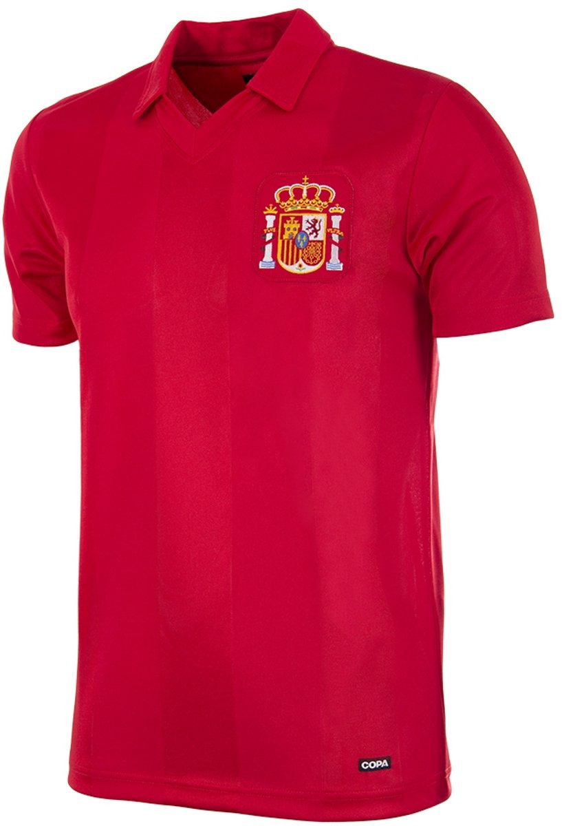 COPA Football - Spanje 1984 - Retro voetbalshirt - Heren - XL - Rood