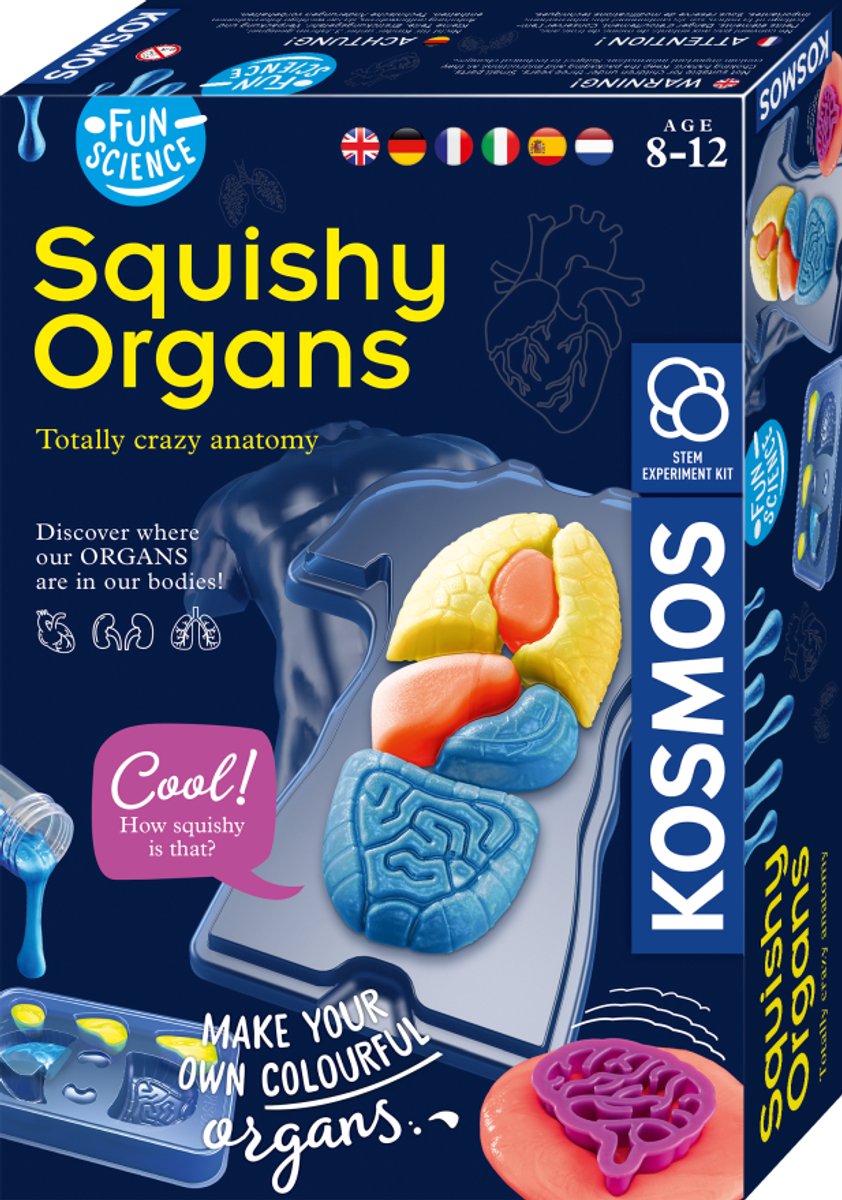 Kosmos Squichy Organs Fun Science Junior Knutselset
