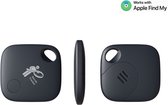 NARVIE - Mini GPS Tracker - Find my IOS live locatie meekijken - Geschikt voor iPhone - Sleutels Key Finder Sleutel tracker