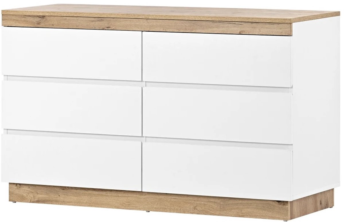 Mila Shop Opbergkasten - Ladenkast - Ladekasten - 6 Lades - Woonkamer/slaapkamer - 110x40x67.5cm