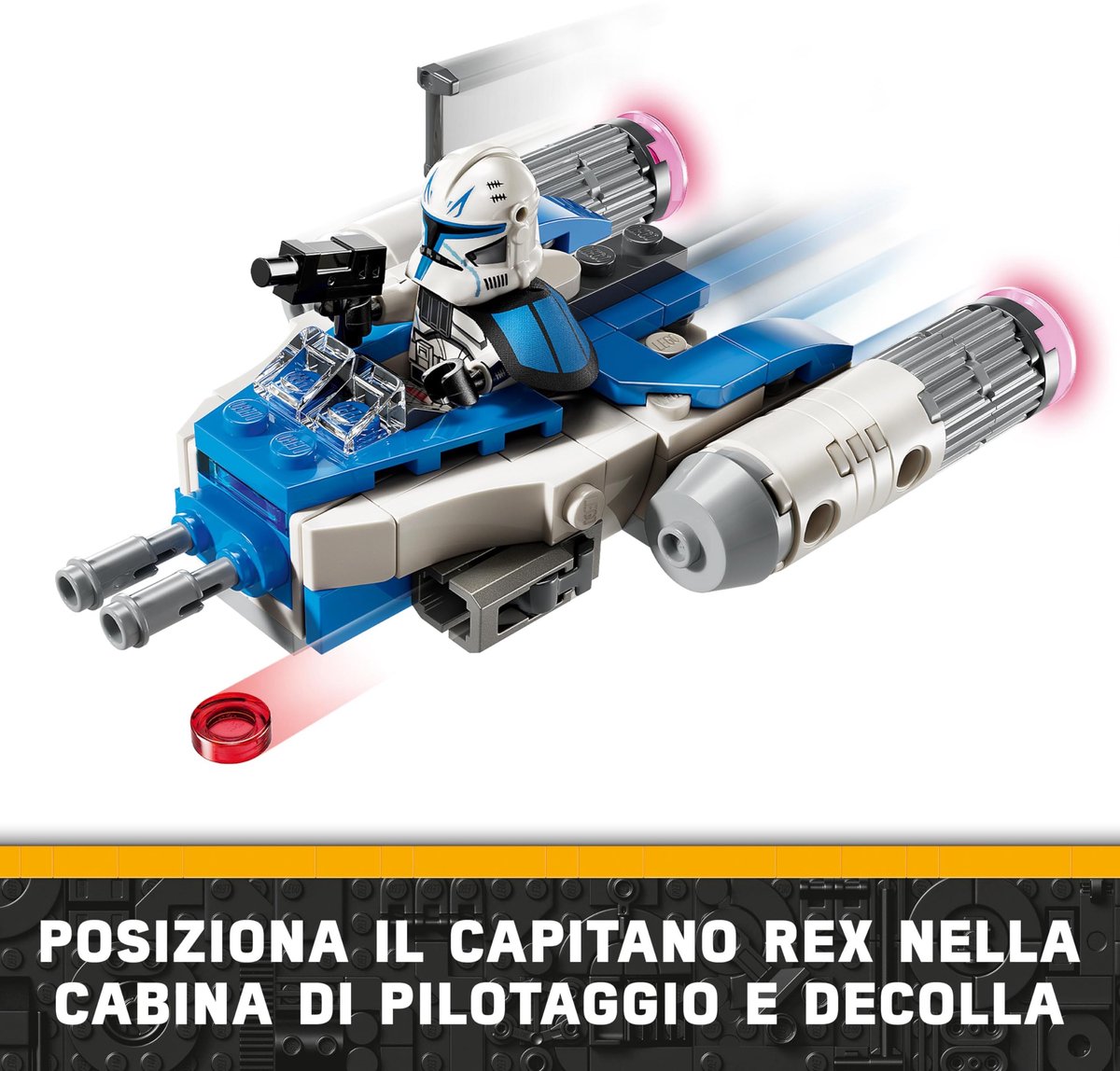 LEGO Star Wars™ Captain Rex™ Y-wing™ microfighter 75391 — afbeelding 12