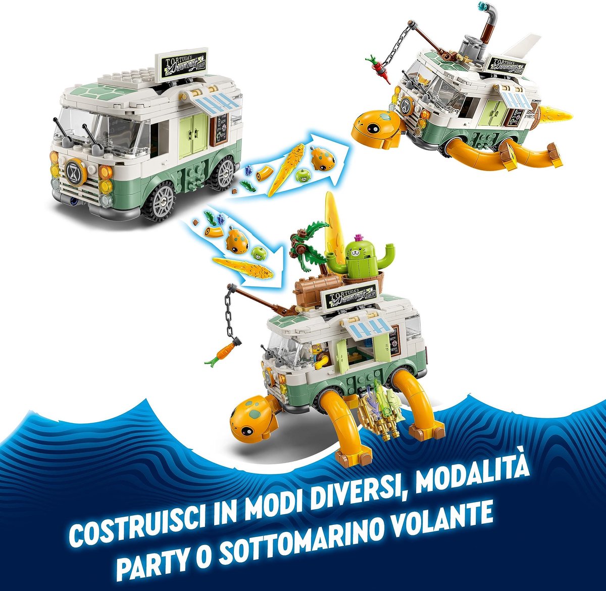 LEGO DREAMZzz Mevr. Castillo's Schildpadbusje Campervan Set - 71456 — afbeelding 14