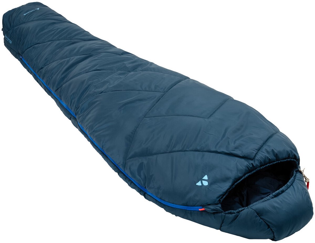 Vaude Sioux Sleepingbag 800 II SYN Zip Left baltic sea