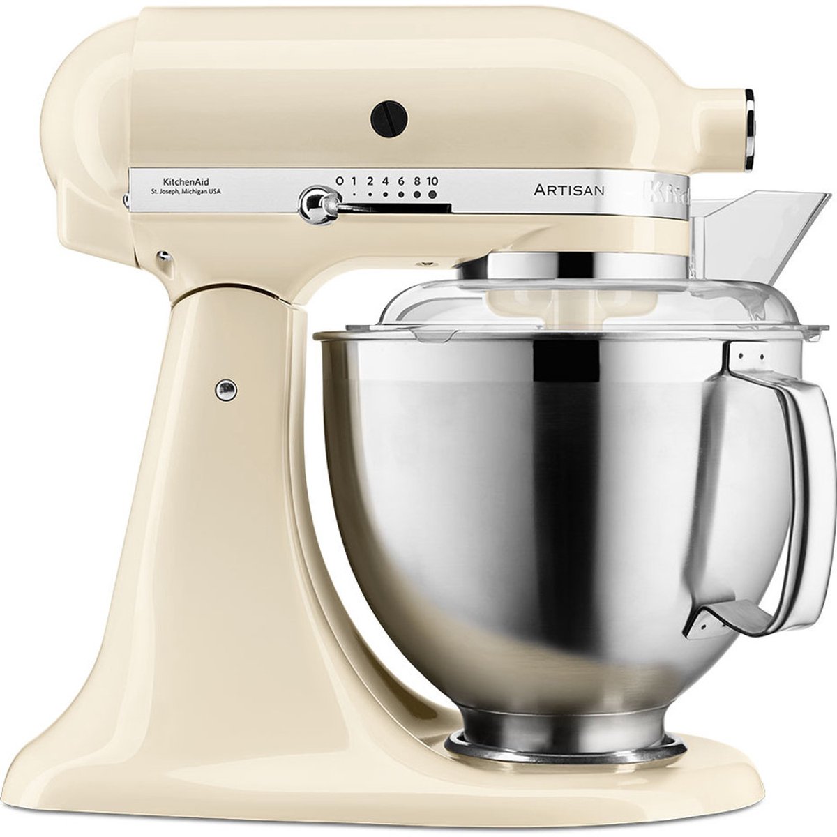 Kitchenaid Artisan KSM185 standmixer amandelwit