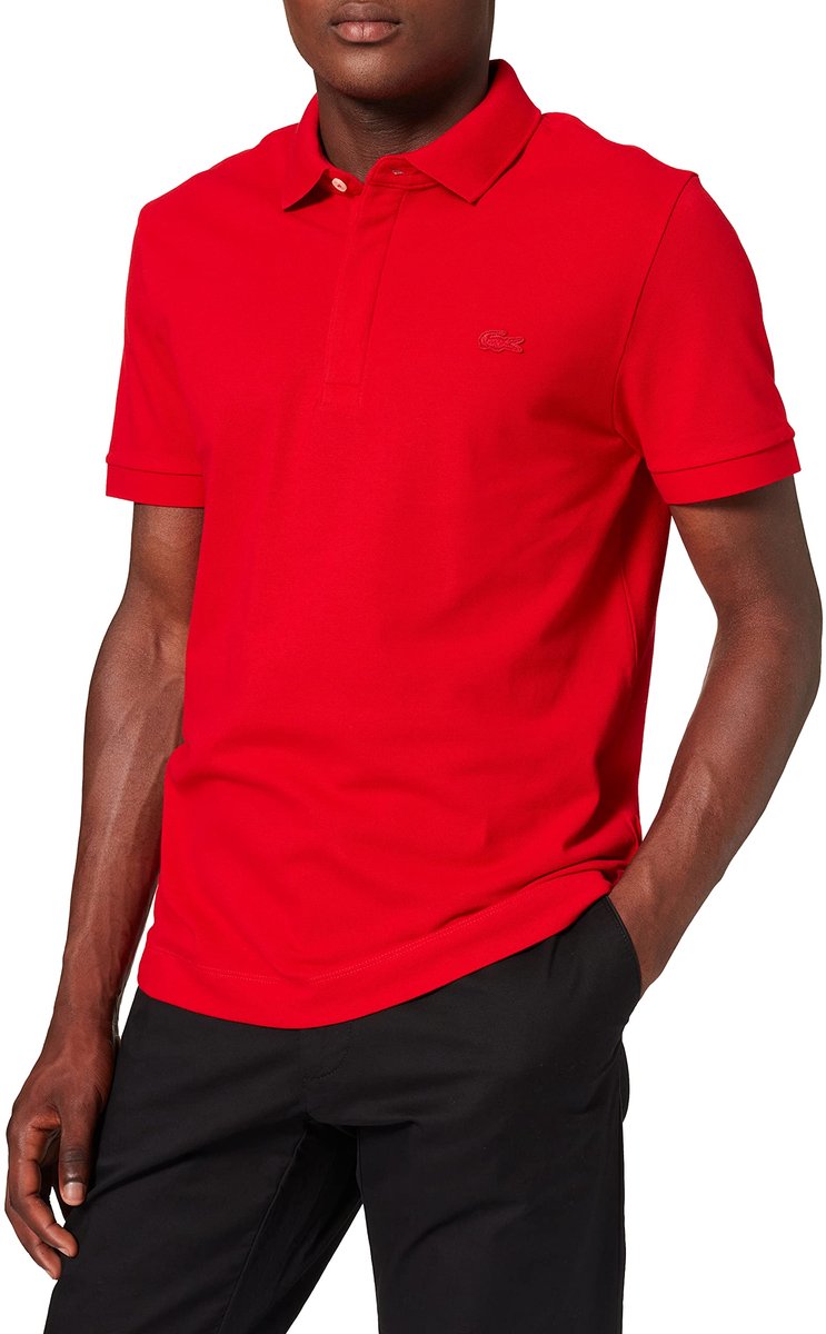 Polo Lacoste Men Paris PH5522 Regular Fit -4 Rood