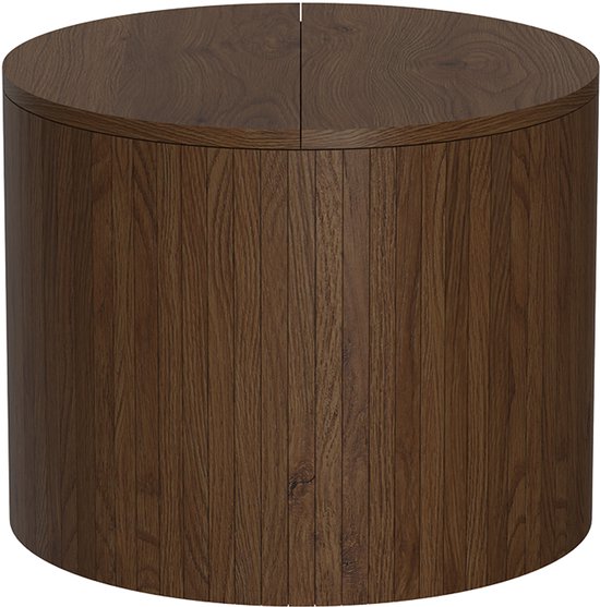 Table basse Vicco Tavilo – 48 x 48 cm Noyer