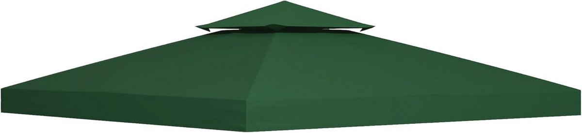 Reservestof voor paviljoen 3 x 3 m - Donkergroen