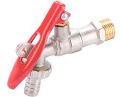 Messing 1/2" Thread Water Tap Lockable Faucet for Outdoor Home Garden - Abschließbarer Wasserhahn mit 1/2" Gewinde