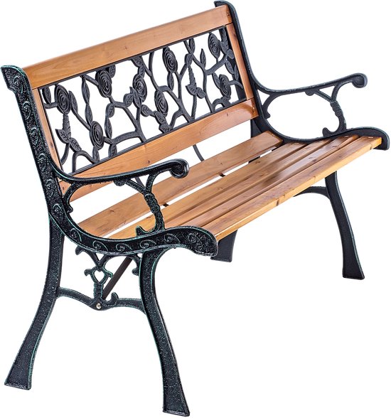 Express 2-zits houten tuinbank gelakt 115 cm