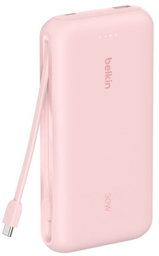 Belkin BoostCharge Powerbank 20.000mAh 30W Roze - Belkin - €39,95