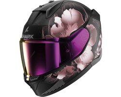Shark D-Skwal 3 Mayfer Mat Zwart Roze Integraalhelm - Helm