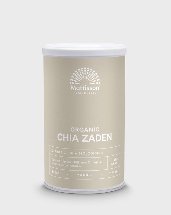 Mattisson - Biologisch Chiazaad Raw - 250 g