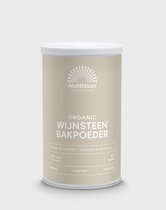 Mattisson - Biologische Wijnsteen Bakpoeder - 180 g