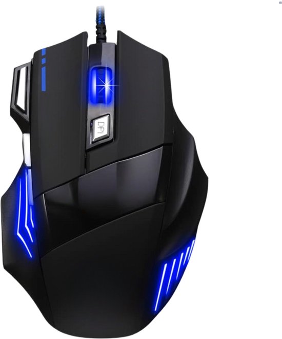 Lexium Computermuis met Draad - Computer Muis met Draad - Muis met Draad voor Laptop of PC