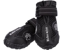 Trixie Walker Active Hondenschoen - Zwart - Maat M/L