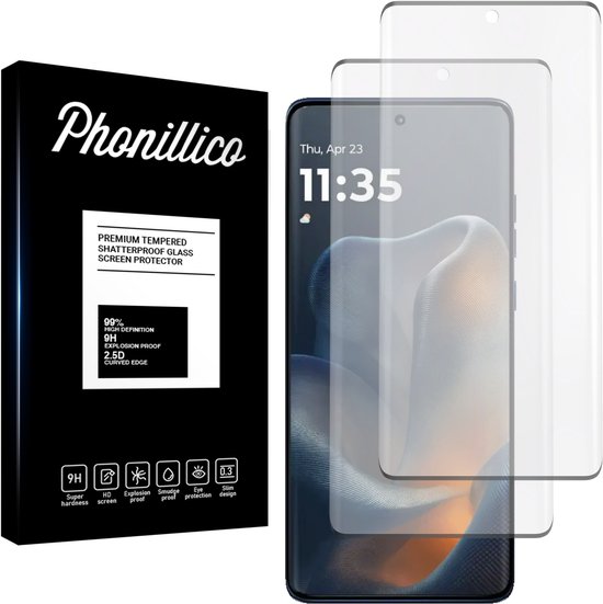 Pellicola Idrogel Auto-Riparante Per Motorola Edge 60/60s/60 Pro/60 Fusion (6,67 Pollici) – Trasparente E Anti-Impronte - 2