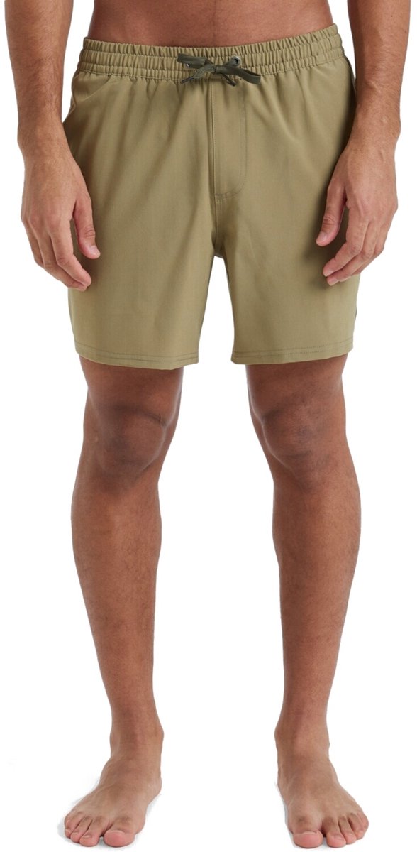 Quiksilver Surfsilk Solid Heren Zwemshort Eqyjv04118-tmz0 Kleur Groen