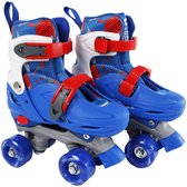 Verstelbare rolschaatsen oplichtende wielen LED Isla