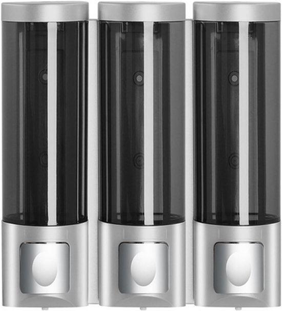 Haceka Kosmos Chrome glazen zeepdispenser, Chroom