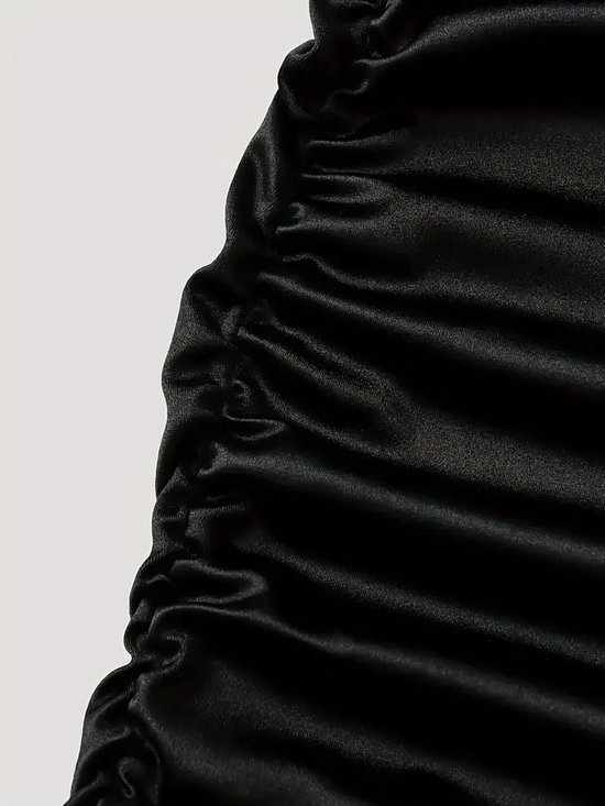 Gant en kanten Luxe - Elegance mystérieuse - Zwart avec motif floral - Elegant et séduisant - Intemporel et stylé - Accessoire de Lingerie