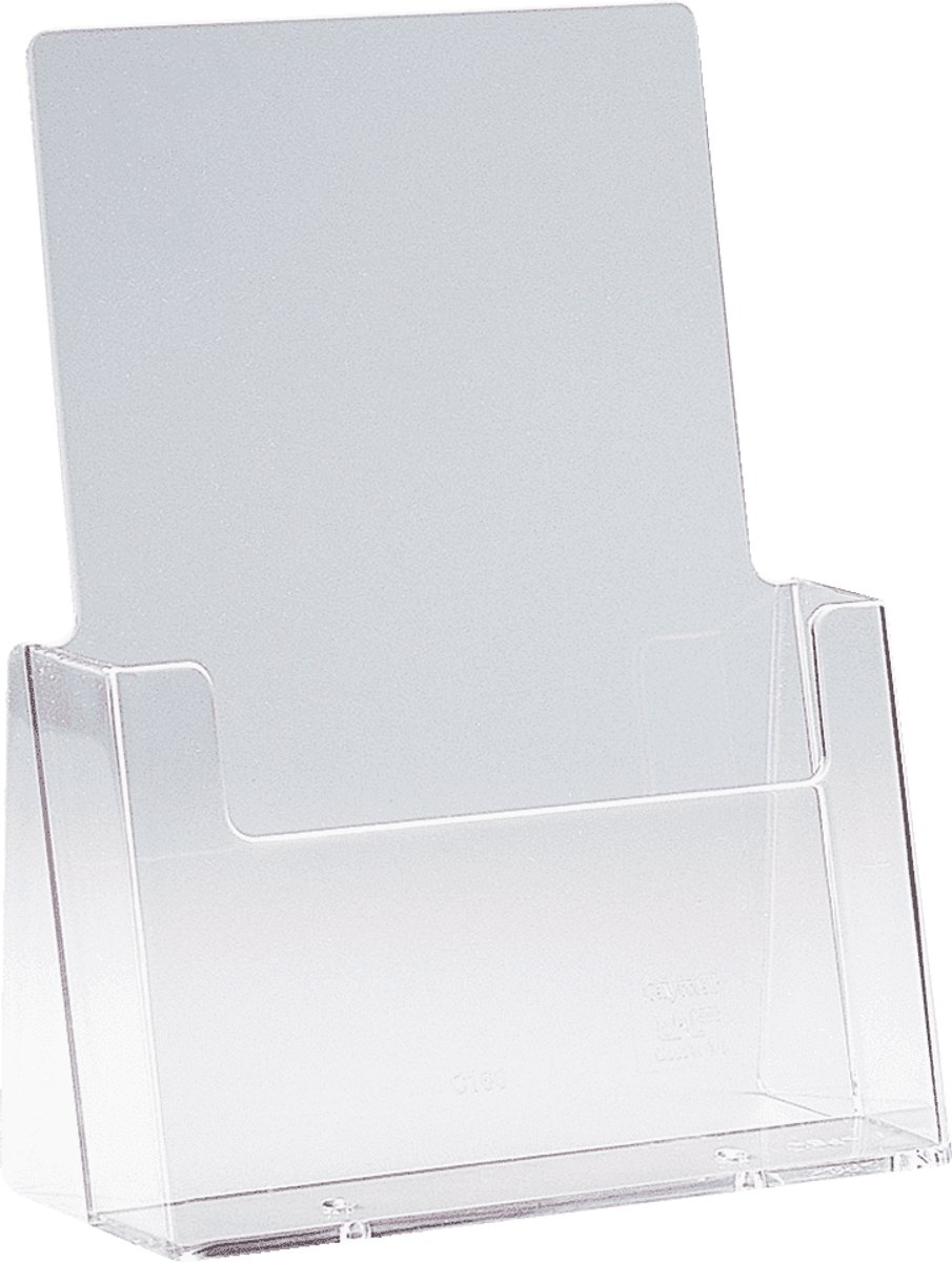 Folderhouder - 1 vak - glashelder A5 - 210 x 148 mm