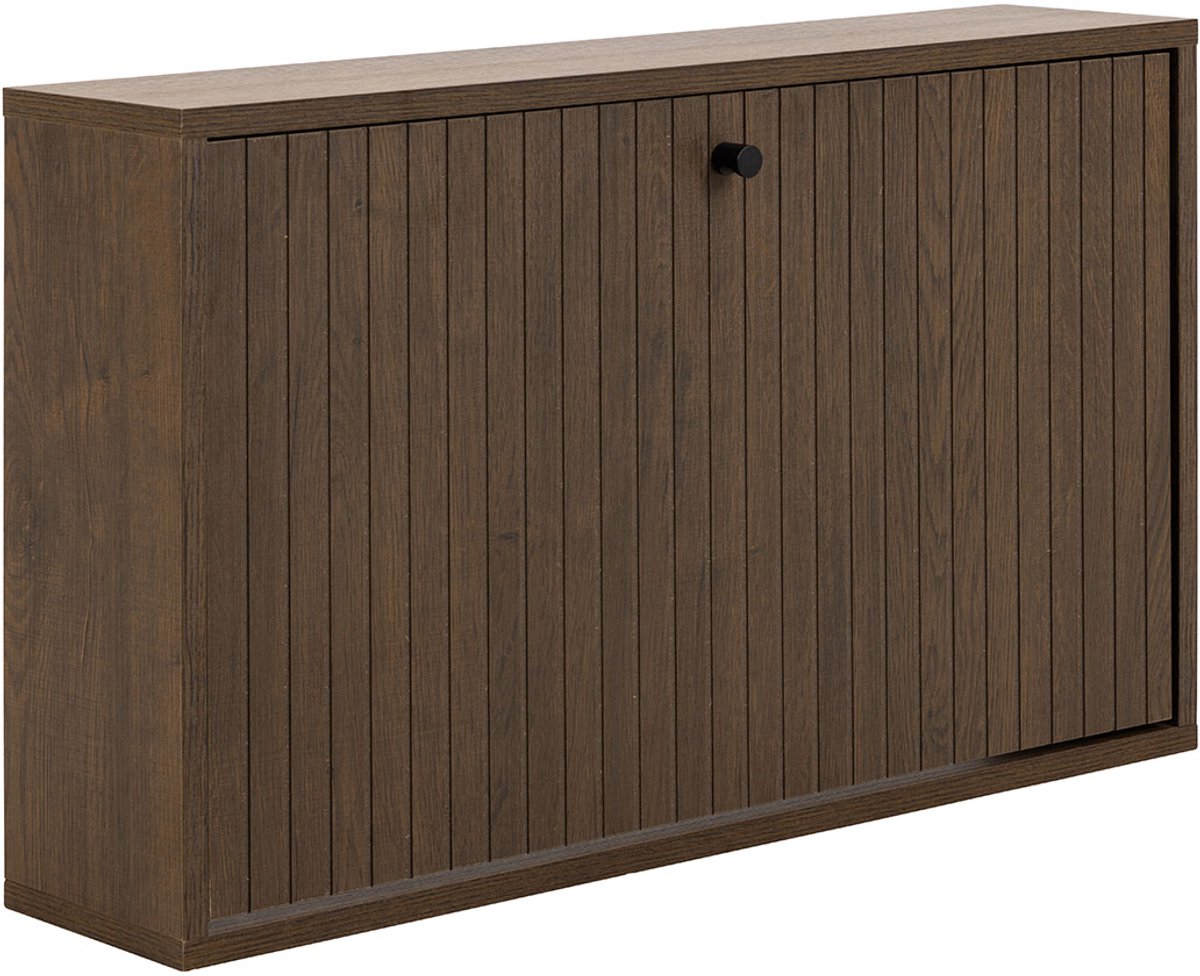 Schoenenkast Muuto Walnoot 71,6x17x43cm Melamine - Giga Living