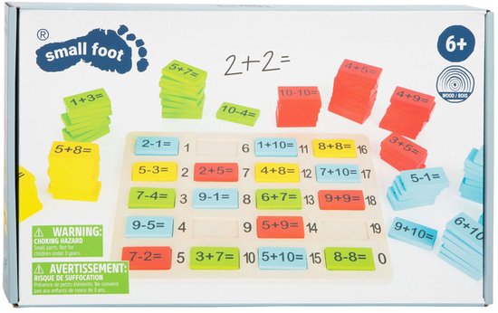 Small Foot - Houten Spel Rekensommen Maken
