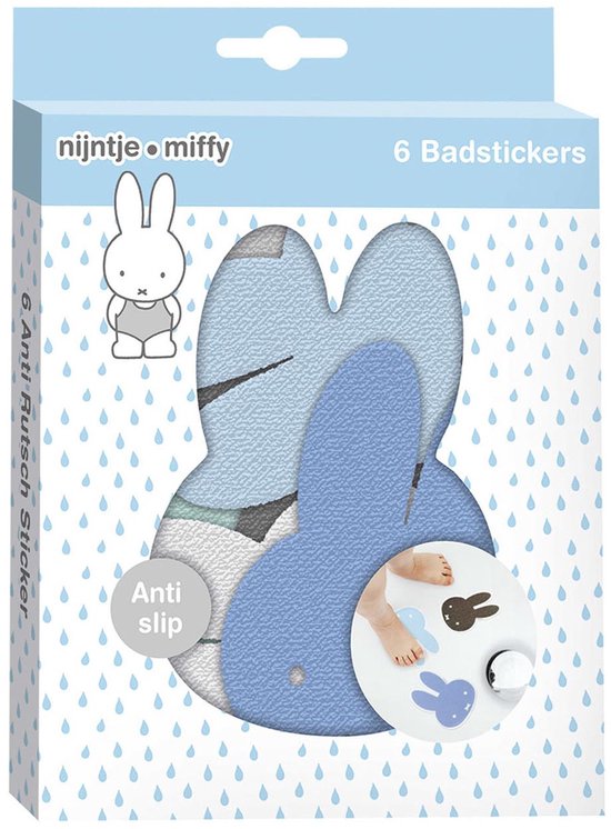 Nijntje badstickers anti slip - baby & peuter veiligheid in bad antislip - Bambolino Toys van Nijntje — afbeelding 2