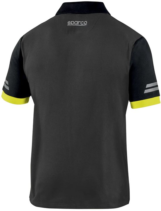 Sparco Tech Polo - zwart-grijs / s - Polo - 02415NRGS1S van Sparco — afbeelding 4