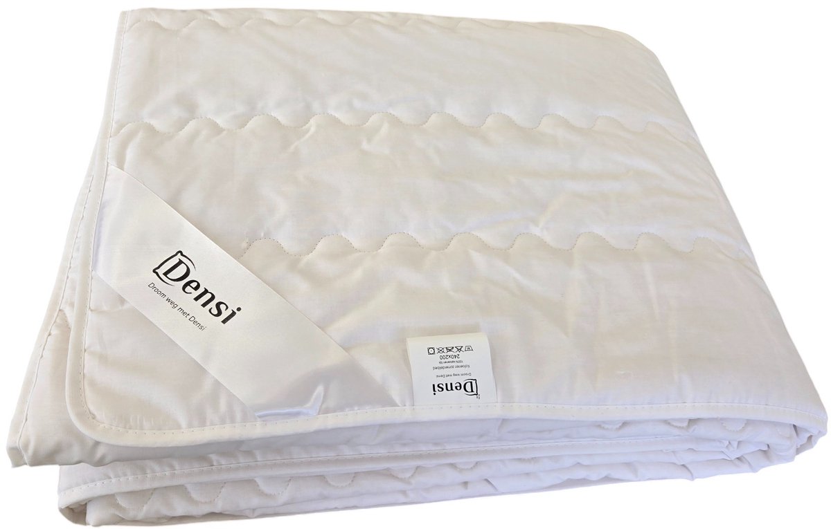 Densi Cotton Zomer - Dekbed – 140x200cm - Wasbare Katoen vulling - 100% Katoenen tijk - Licht, Absorberend, Natuurlijk & Ademend Comfort Zomerdekbed