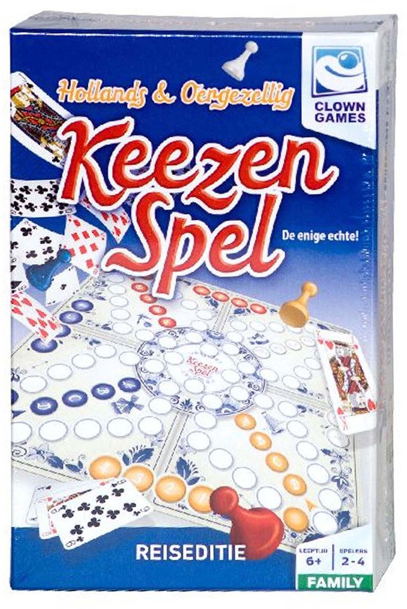 Clown Games Keezenspel Reiseditie — afbeelding 11
