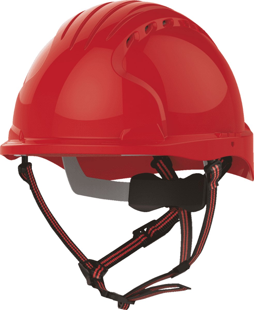 JSP EVO 5 DualSwitch klimhelm Rood