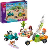 LEGO Friends Surf et scooter s'amusent avec les chiens - 42641
