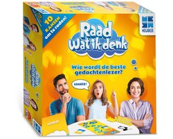 Raad Wat Ik Denk - gezelschapspel - Telraam - Probeer te raden wat de andere denkt en scoor punten