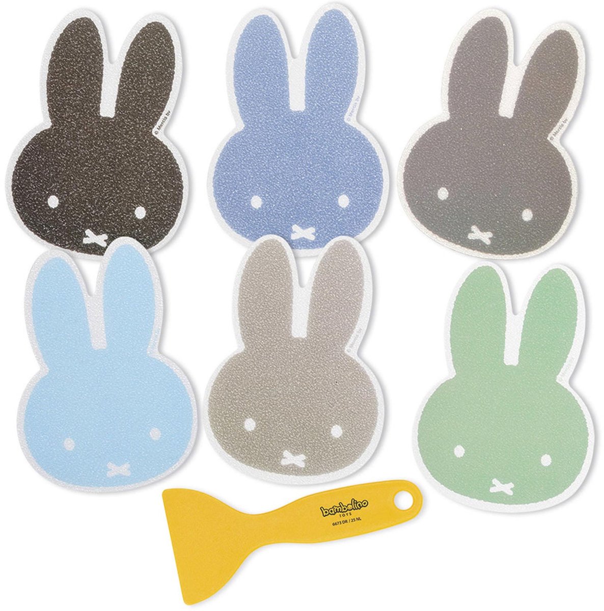 Goedkoopste Nijntje badstickers anti slip - baby & peuter veiligheid in bad antislip - Bambolino Toys