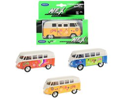 Welly Volkswagen Bus 1963 met Print