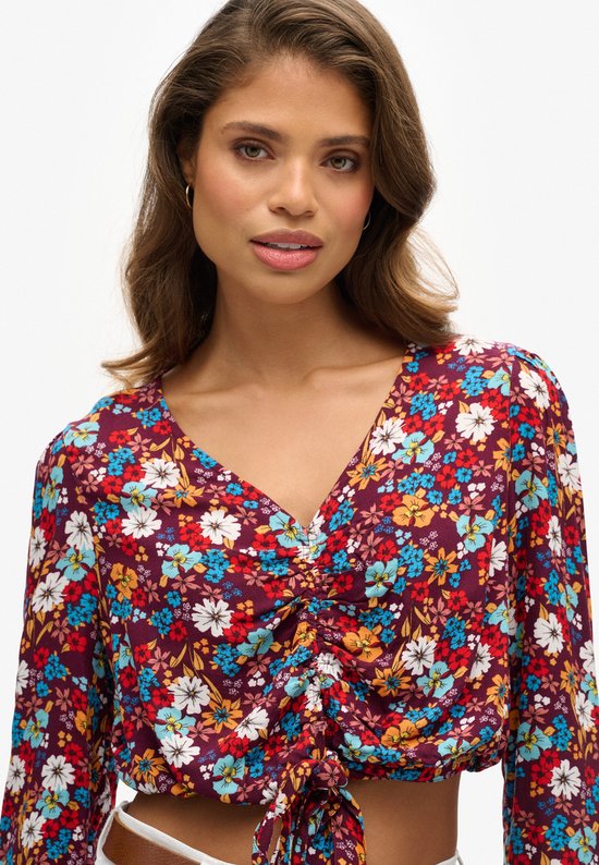 Superdry - Haut Vintage noué sur le devant - Femme - T-shirts
