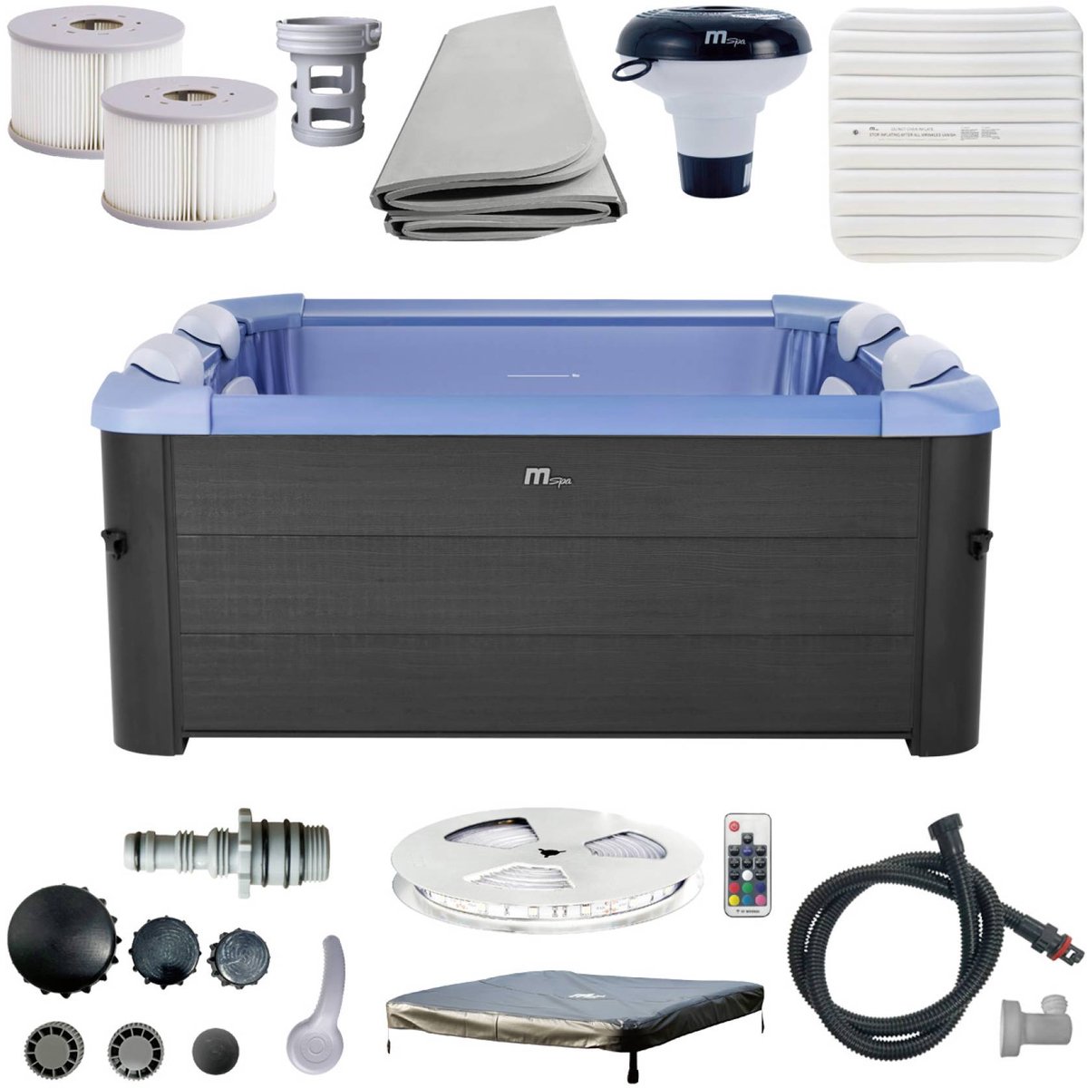 MSPA - Spa Oslo Sapphire met hoes - Spa oslo sapphire - afbeelding 3