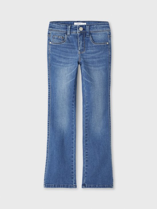 NAME IT NKFPOLLY SKINNY BOOT JEANS 1142-AU NOOS Meisjes Jeans  - Maat 92