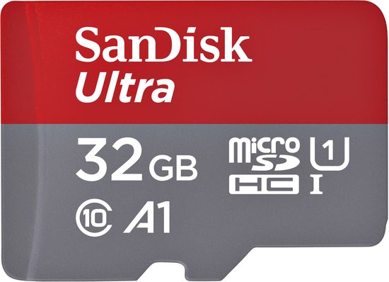SanDisk 32 GB Micro SD Ultra 120 MB/s UHS-I A1 Class 10
