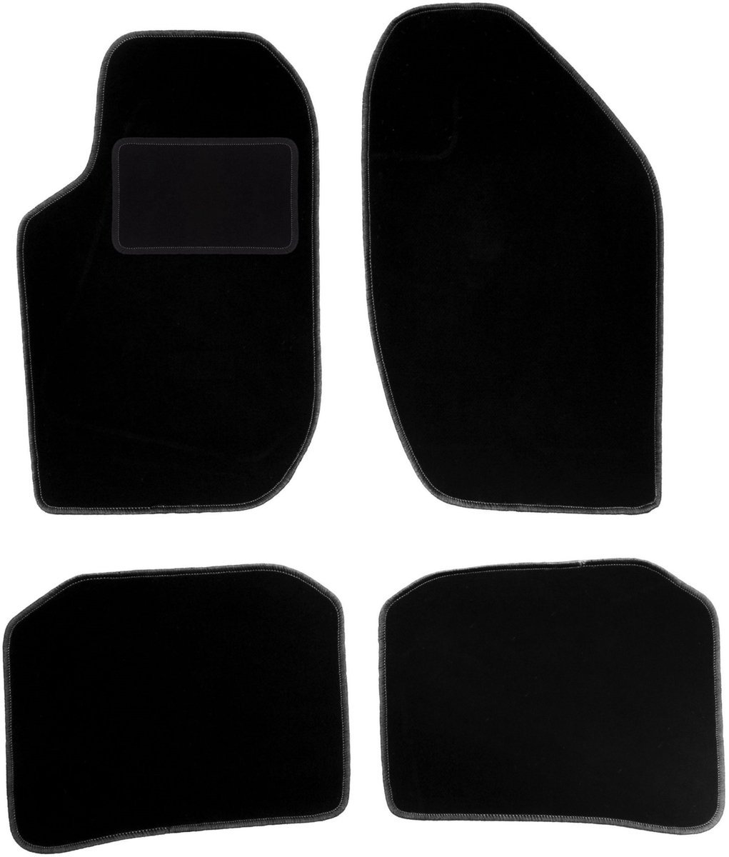 Zwarte veloursmatten voor: Alfa Romeo 164 sedan (1988-1997)