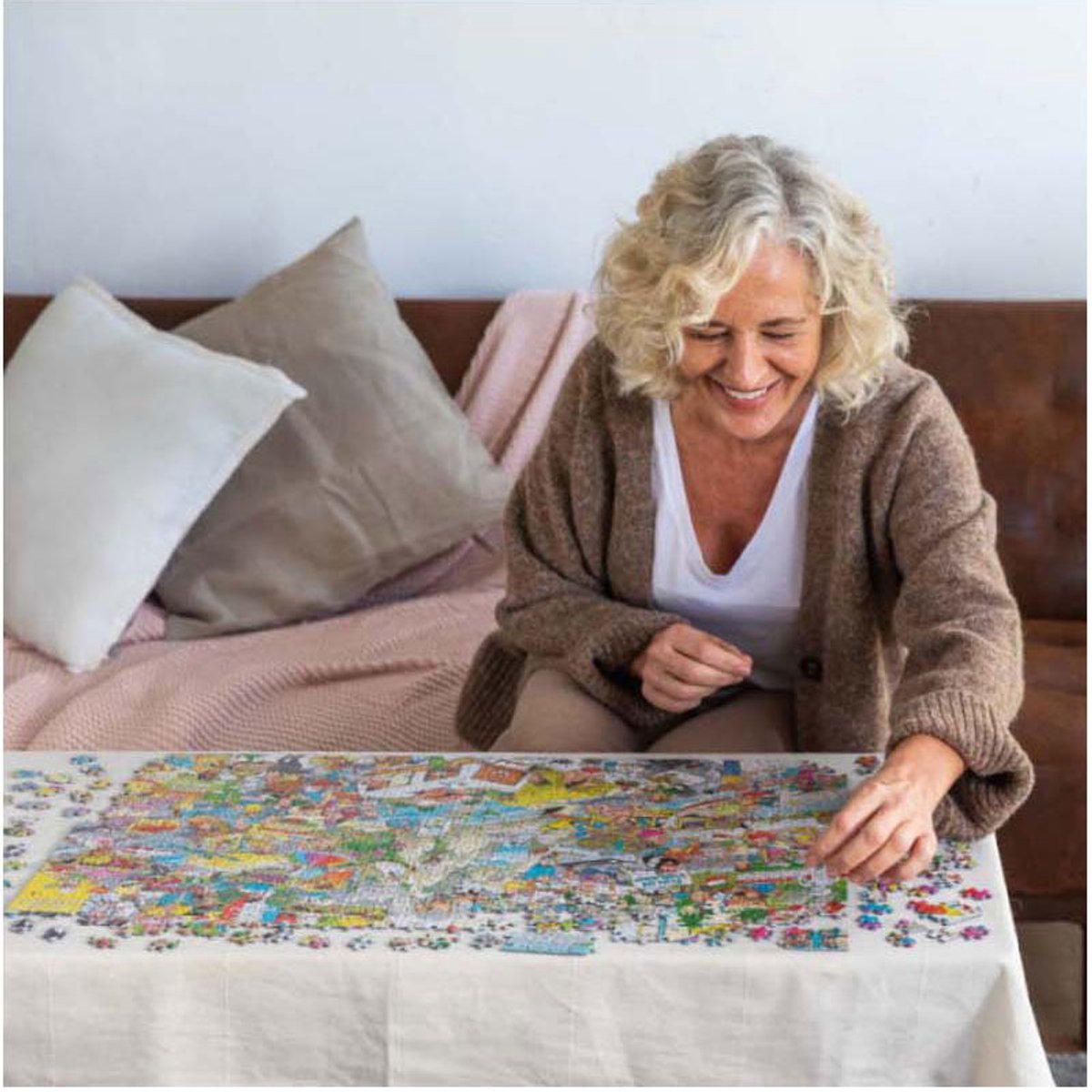 Jan van Haasteren - De Goochelbeurs - 1000 stukjes puzzel — afbeelding 13
