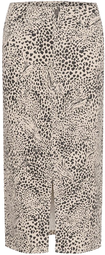 Rok Kaffe Jupe Kalisa 10509882 107403 Motif léopard abstrait Taille femme - W38
