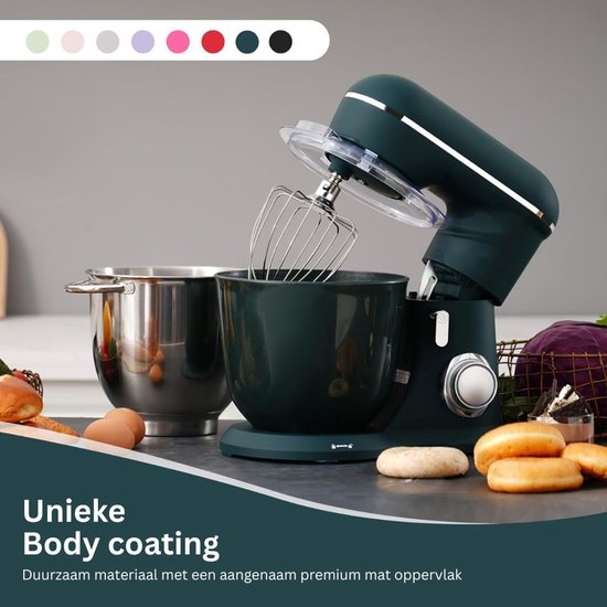 CRLYN® Keukenrobot - Keukenmachine - Keukenmixer - Groen van CRLYN — afbeelding 4