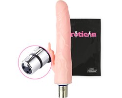 Eroticon Dildo - Rabbit - 12.5 CM - Opzetstuk voor Eroticon Seks Machine - Accessoire - 3XLR opzetstuk
