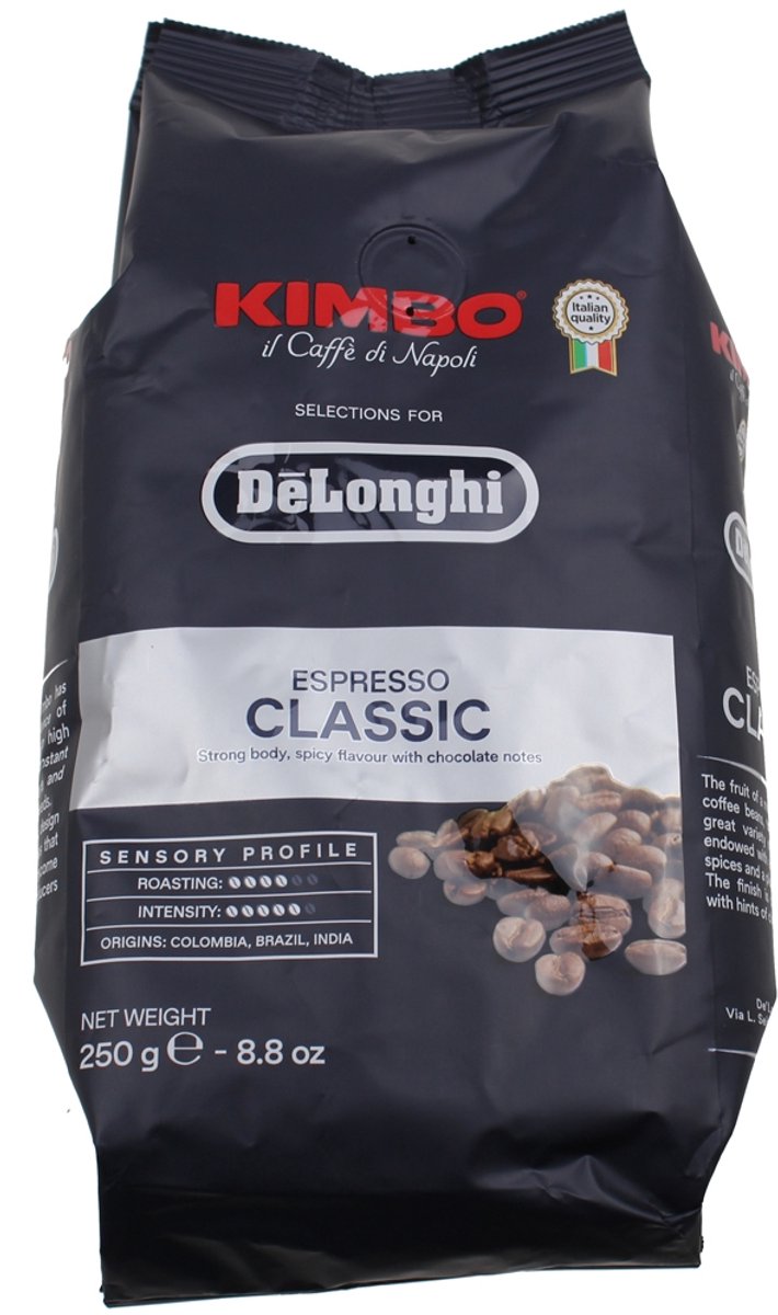 DELONGHI - DE'LONGHI KOFFIEBONEN KIMBO CLASSIC 250 g - 5513282361